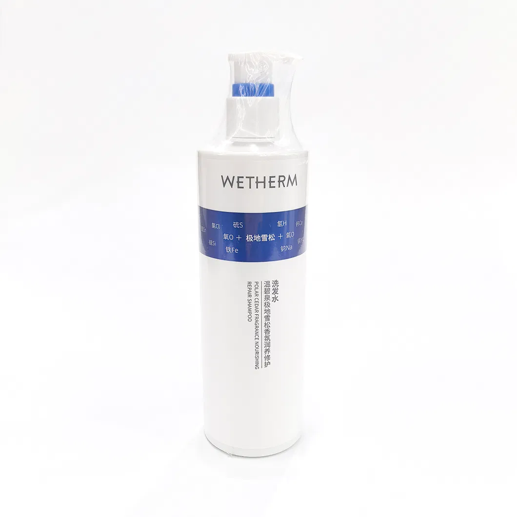 Custom Logo Luxury High Quality 500ml Bottle Hotel Bathroom SPA Shampoo and Shower Gel Set Wholesale