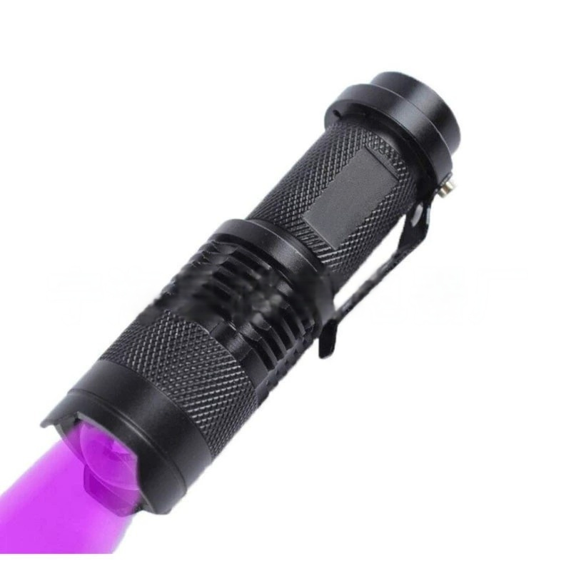 Sk68 365nm Ultraviolet Flashlight for Currency Verification and Fluorescent Detection