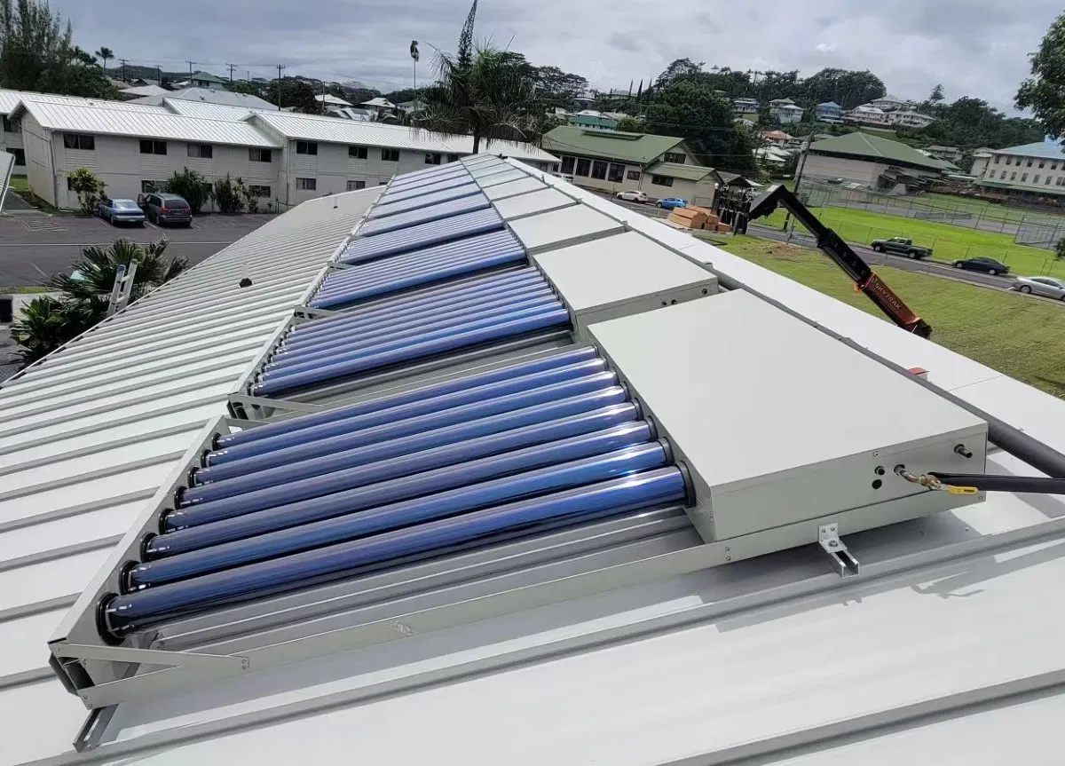 Advanced Solar Heater with High-Efficiency Vacuum Tube Technology