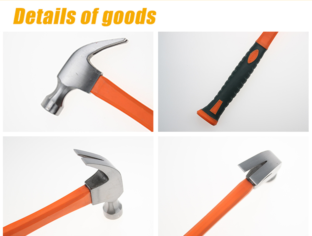 Claw Hammer 16oz Heads Titanium Magnetic Martillos De Mano Straight Claw Hammer