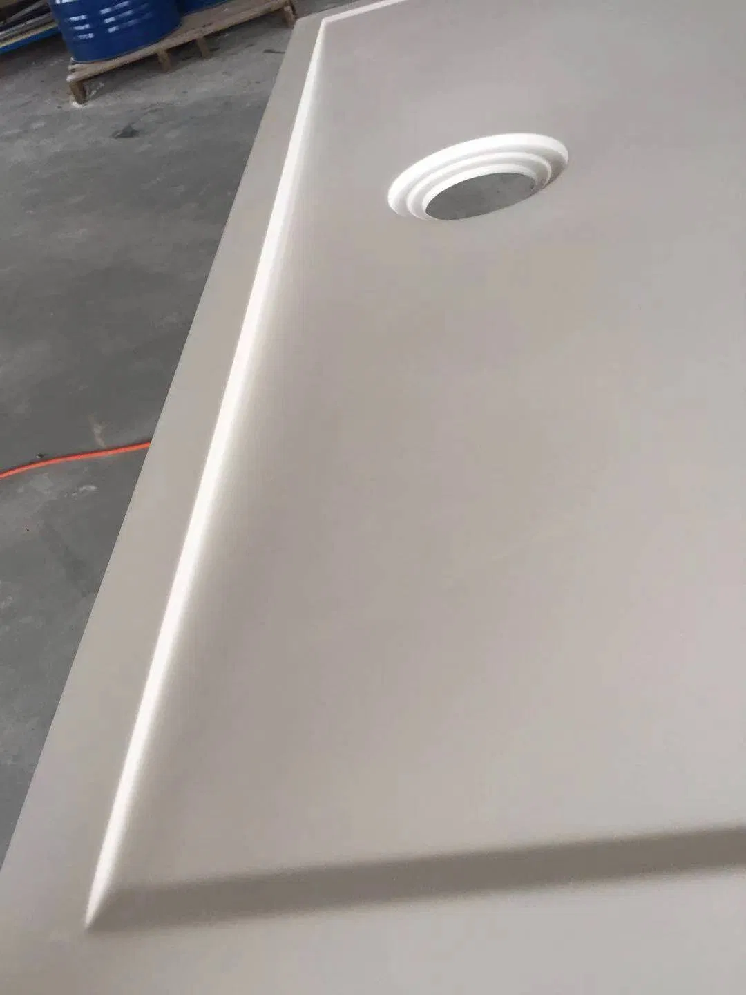 Artificial Composite Stone Shower Tray, Artificial Stone Shower Pan, Artificial Stone Shower Plate