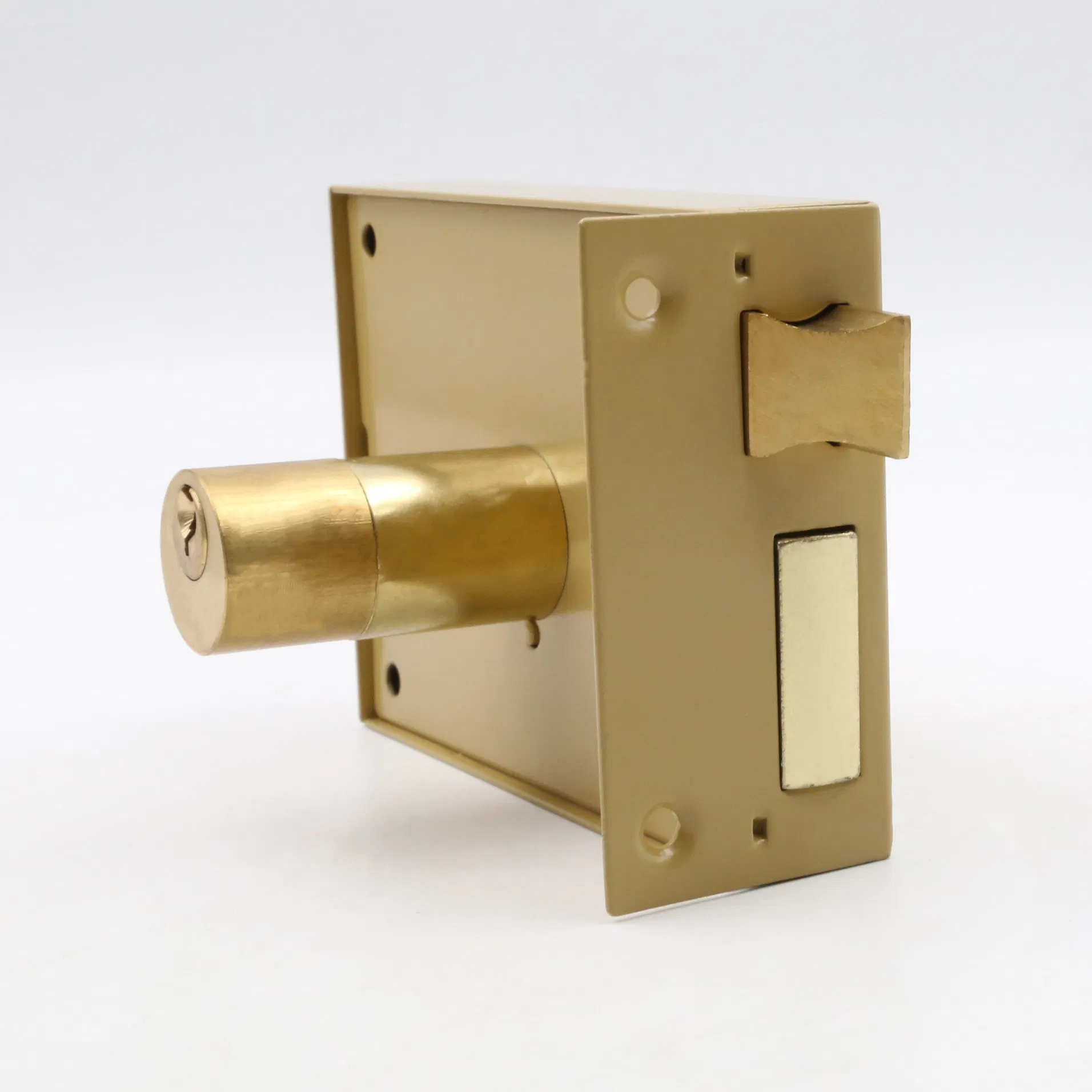 Mortise Latch Brass Cylinder Lock Body Middle East Steel Iron Door Rim Lock