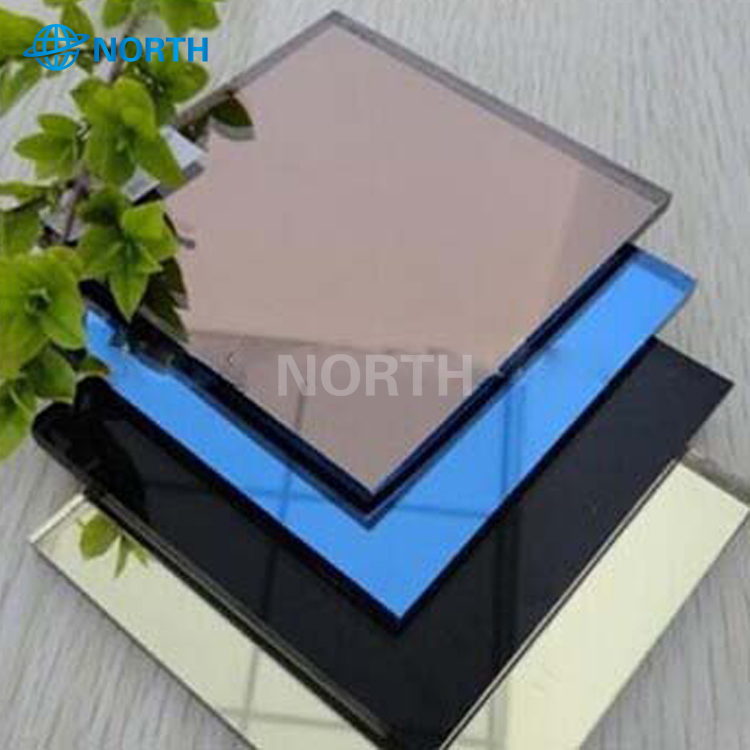 6mm Bronze Reflective Coating Glass