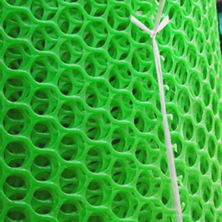 100% HDPE Factory Price Hot Sale White Colour Plastic Square Mesh Flat Netting Hard Plastic Mesh