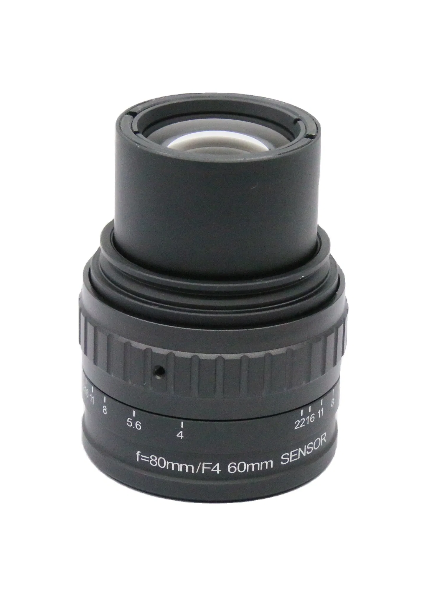 HD High Resolution F4.0 80mm Line Scan Industrial Lens for 8K 5μ 7μ Camera