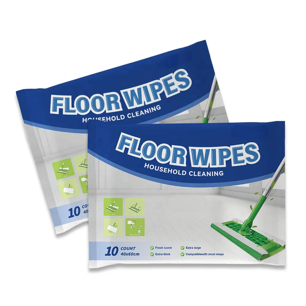 Household Textured Cloth Disposable Floor Wipes Floor Wet Wipes Floor Wipe for Surface Cleaning