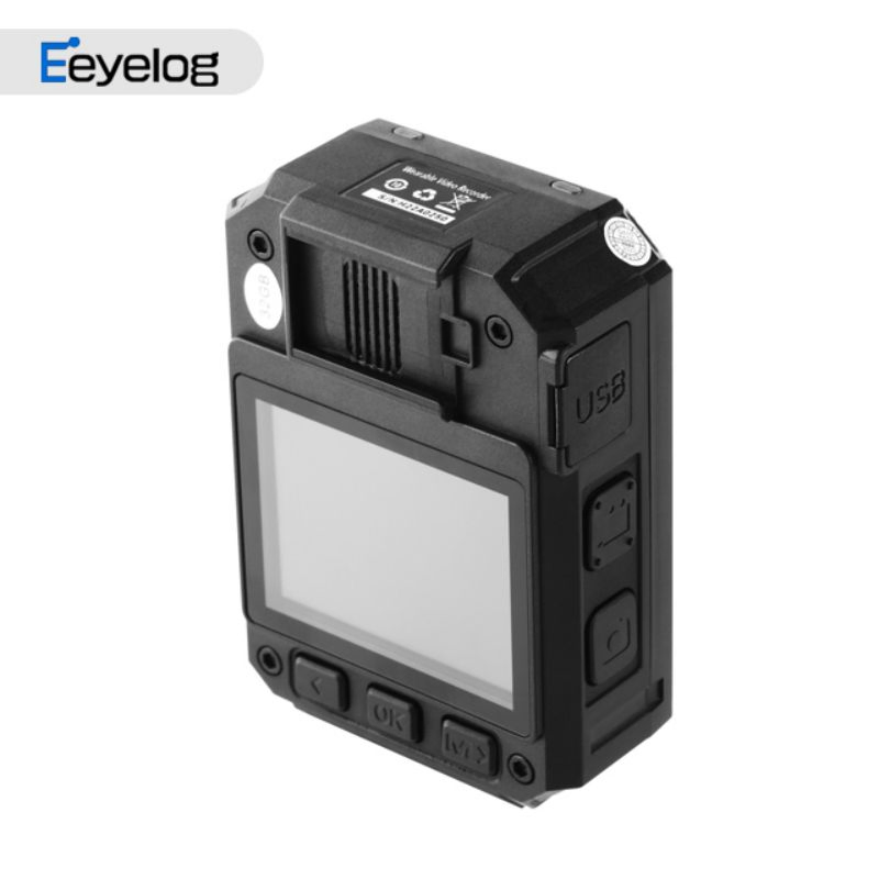 Body Camera Recorder - IP68 Dustproof, 128GB Built - in, 17 Hours of Continuous Recording for Campus Night Patrol