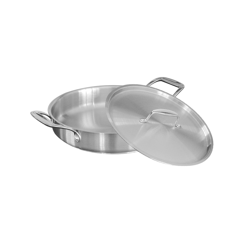 Кастрюля из нержавеющей стали, 2.2-8.8 л, с крышкой