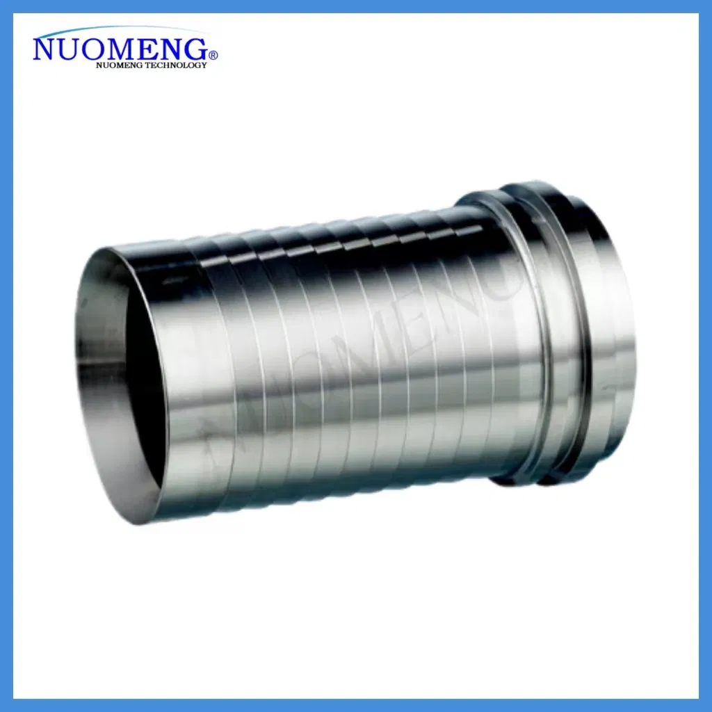 Heavy-Duty Hose Coupling with NPT Male Clamped Connector