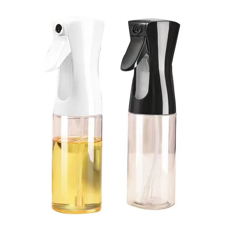 220ml Glass Oil Bottle with White Sprayer Head