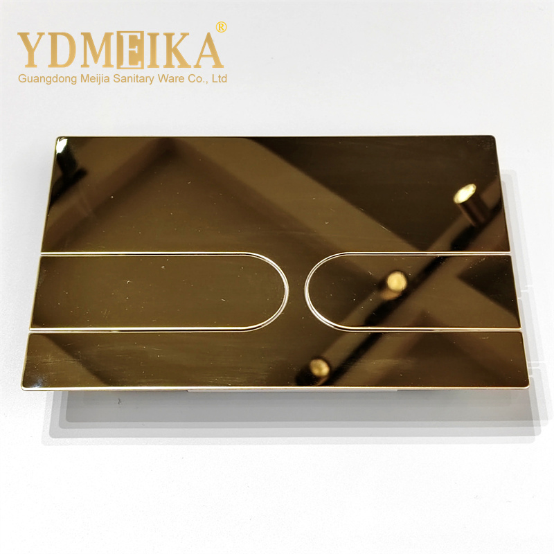 Stainless Steel Material Toilet Concealed Cistern Flush Cover Panel Plate Button