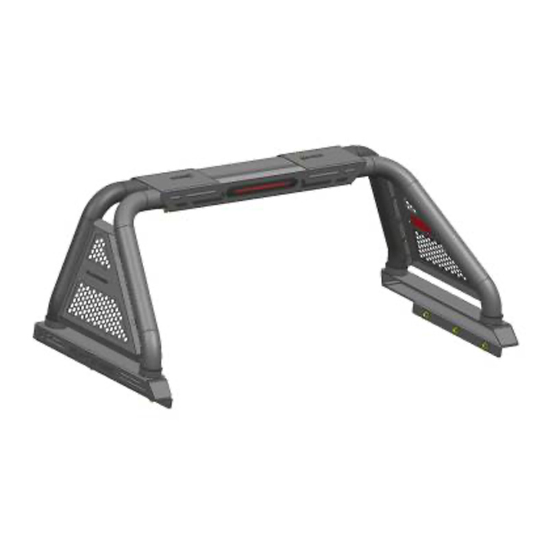 Классический спортивный каркас безопасности для пикапа с боковыми поручнями