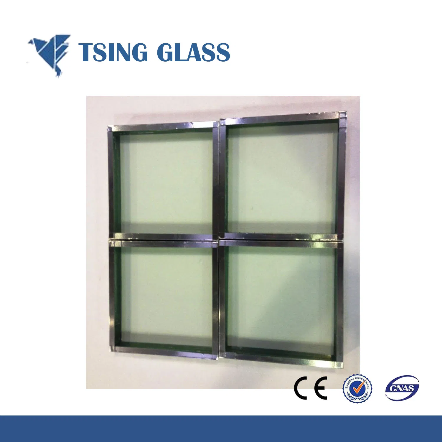 6~12mm Borosilicate Fire-Resistant Glass (BG-40) Used in Curtain Walls, Ceiling, Floor