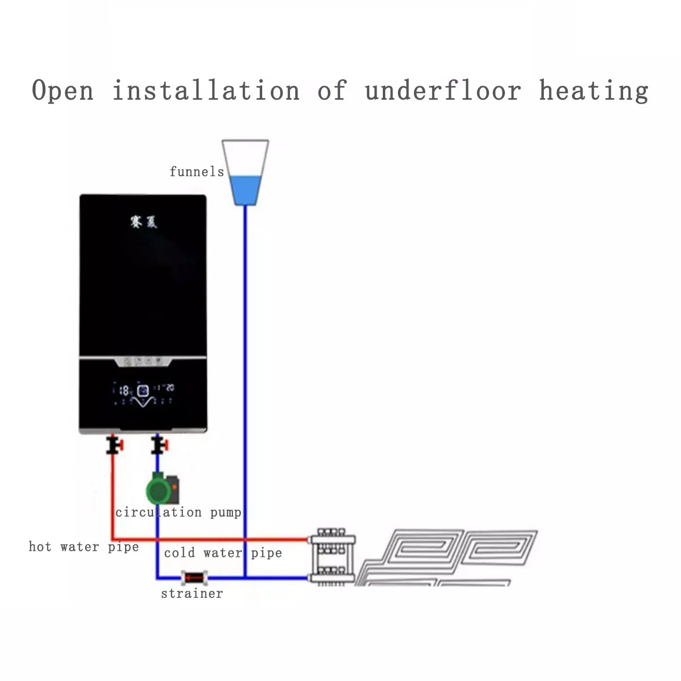 1688 High-Quality Smart Control Temperature Adjustment Dome Sauna Induction Heating Boiler Pellet Stoves