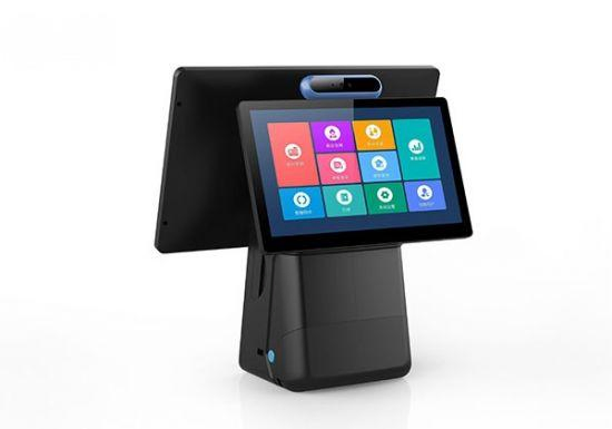 Snack Bar Computer Printer Paper Billing Cashier Machine Desk Keyboard POS System Cash Register for Business Stm32 Fail-Safe