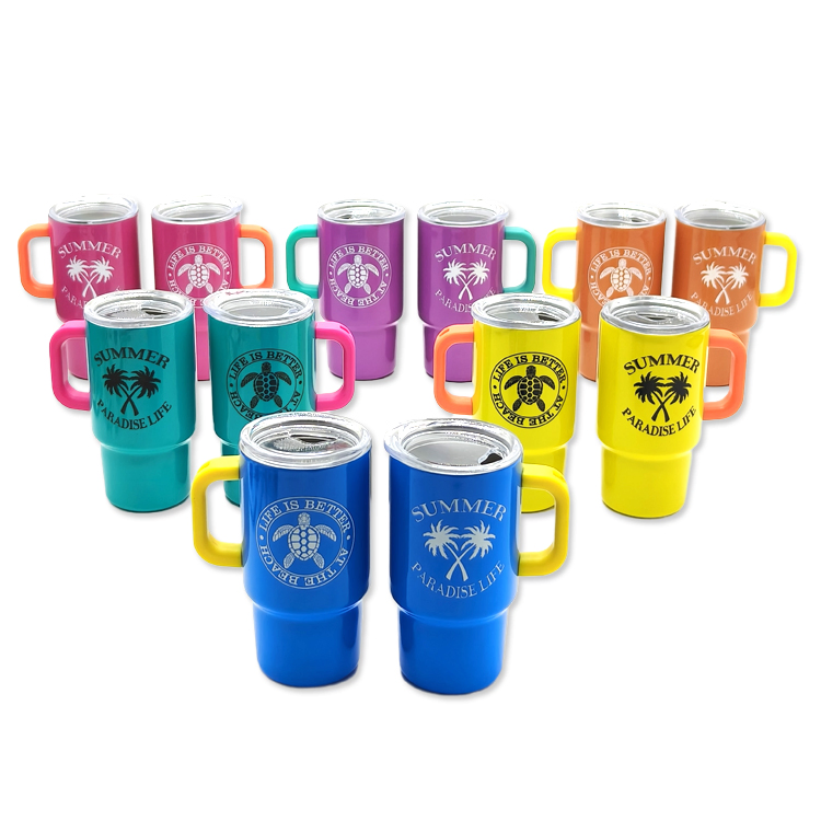 Custom Logo Design 2oz 3oz Tumbler Sublimation Shot Glass Beach Souvenir Stainless Steel Metal Shot Glass with Straw