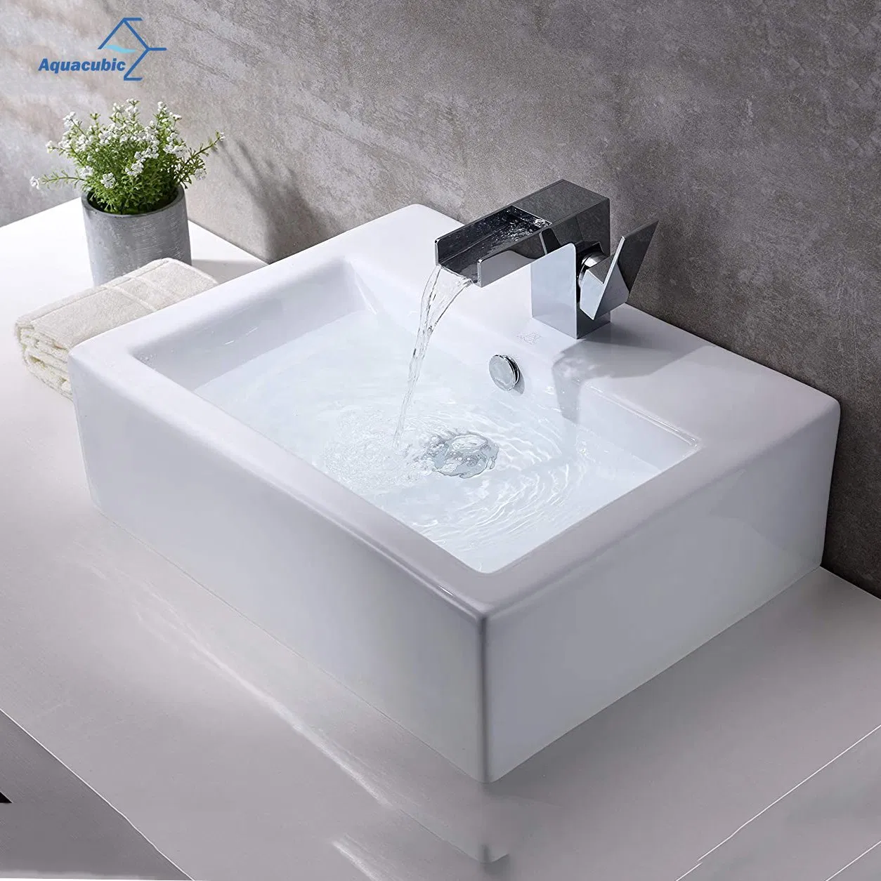 Раковина Aquacubic Popular для ванной комнаты