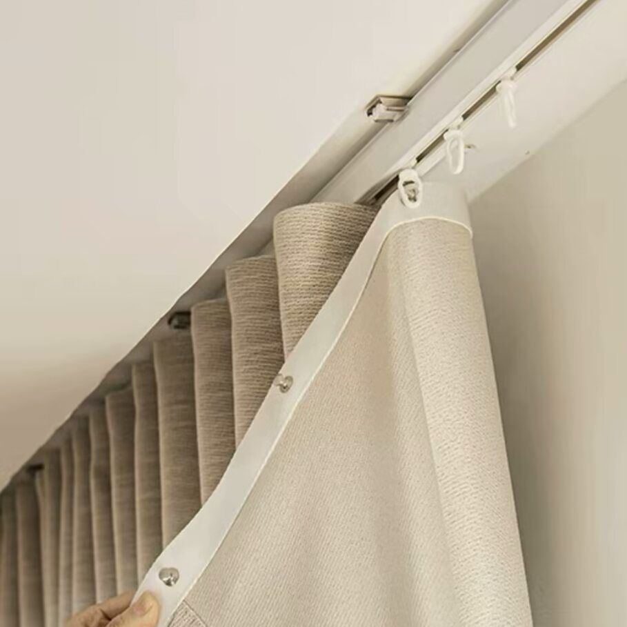 Fold Rails Wave Curtain Tracks Ripple Fold Curtain Track Ripple Fold Sheer Curtains