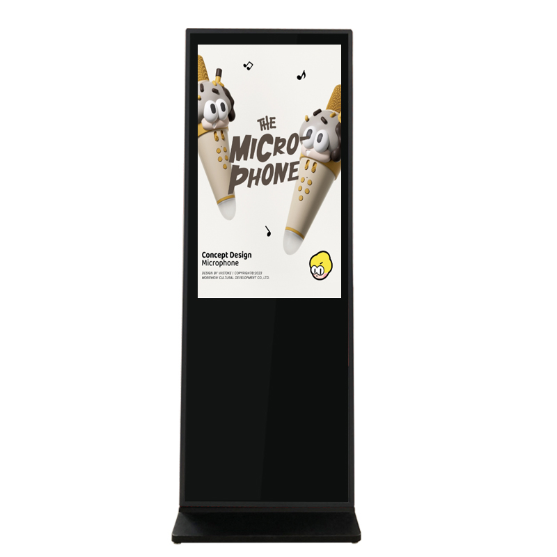 43-дюймовый сенсорный дисплей для рекламы