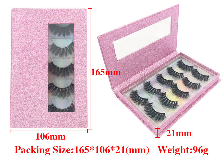 Wholesale Custom Top Quality Individual 3D 100% Mink False Eyelashes Vendor