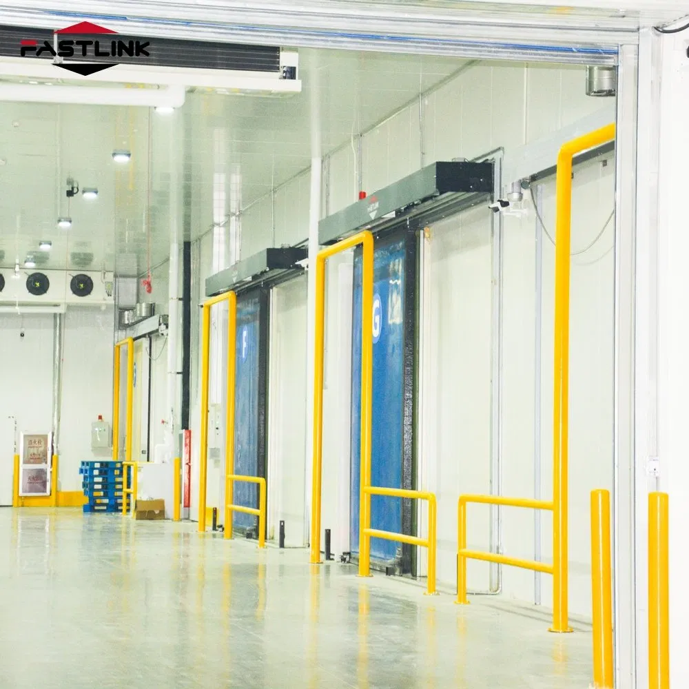 Fastlink Cold Chain Room Storage Electric Remote Control Cold Storage High Speed Sliding Doors