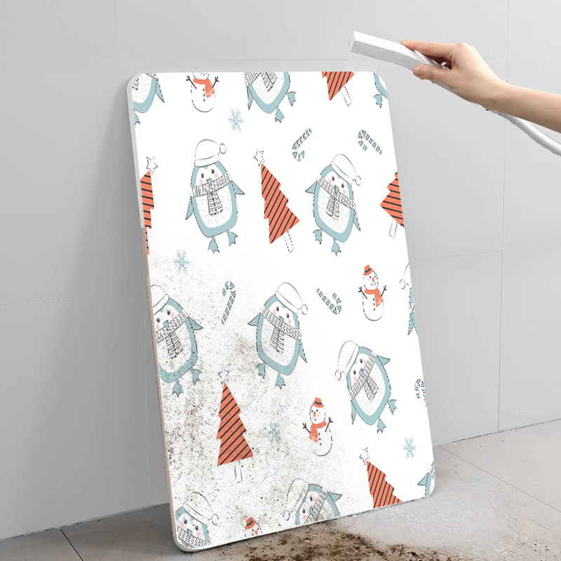 Wholesale Eco Friendly Luxury Bath Mat Carving Diatom Bath Mat Diatomaceous Stone Earth Mat for Bathroom