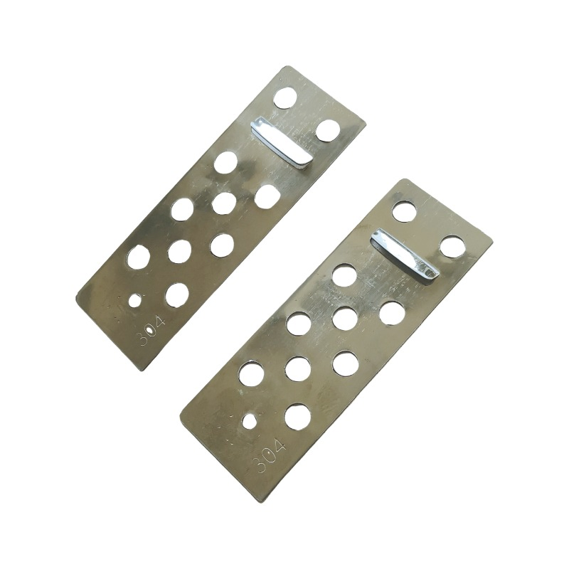 Ceramic Facade System Thin Sheet Fixing Anchor Ceramic Fastener Cladding Ceramic