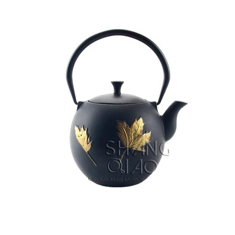 Эмалированный чугунный чайник для заварки, 1 л