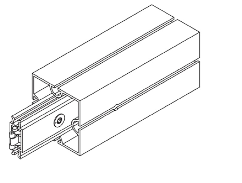 Lock Cylinder - GM60 for Installation of Tension Locks and Hinges of All Kinds of 60mm Square and Round Extrusion