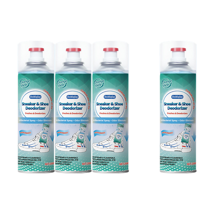 Factory Wholesale Shoe Care Shoe Refresher Spray Instant Shoe Refresher Odor Eliminator for Shoes