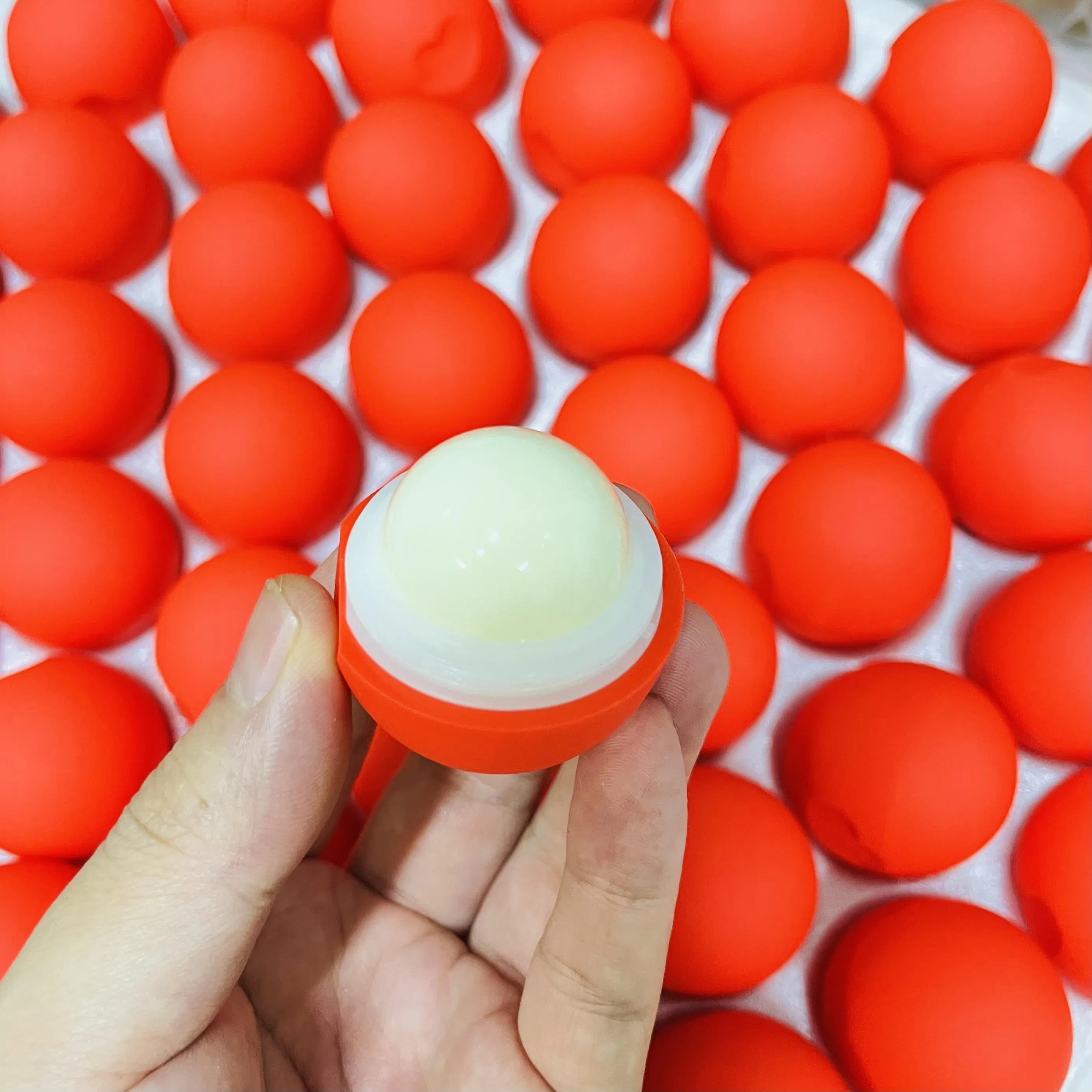 Private Label Watermelon Flavor SPF30 Natural Lip Balm Ball with Private Label