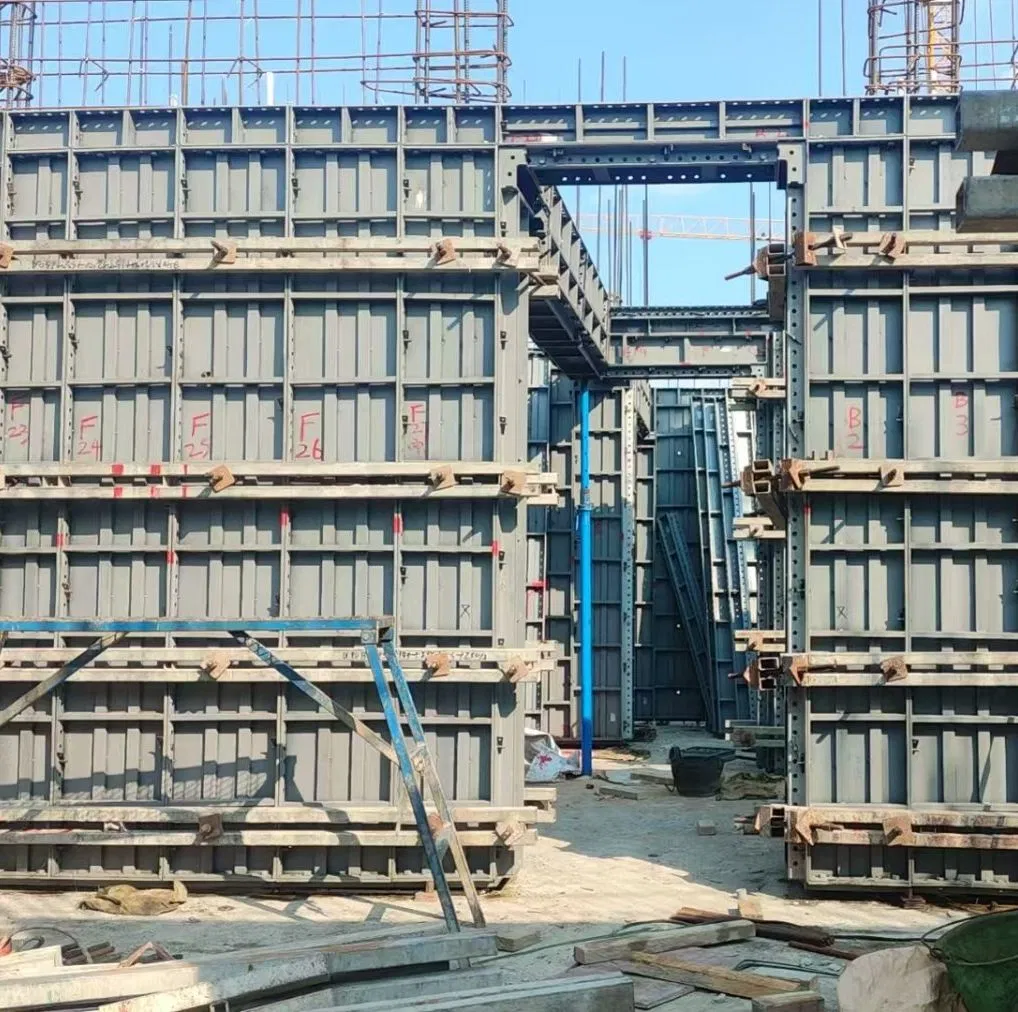 High Strength Alloy Steel Frame Formwork for Concrete Construction Projects Steel Shutters for Concrete