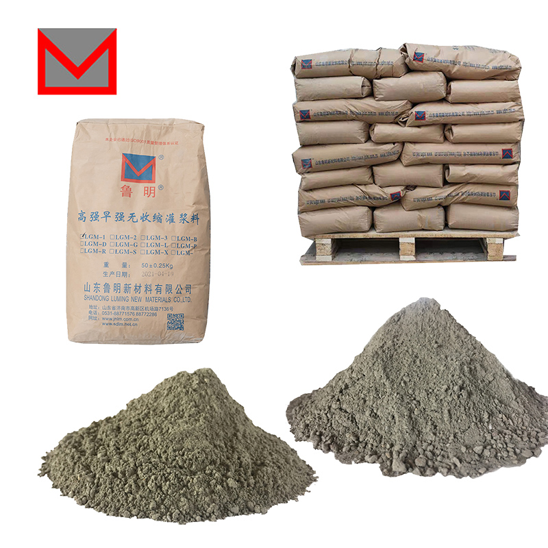 High-Early Strength Grouting Premixing Grouting Materials of Drying Shrinkage