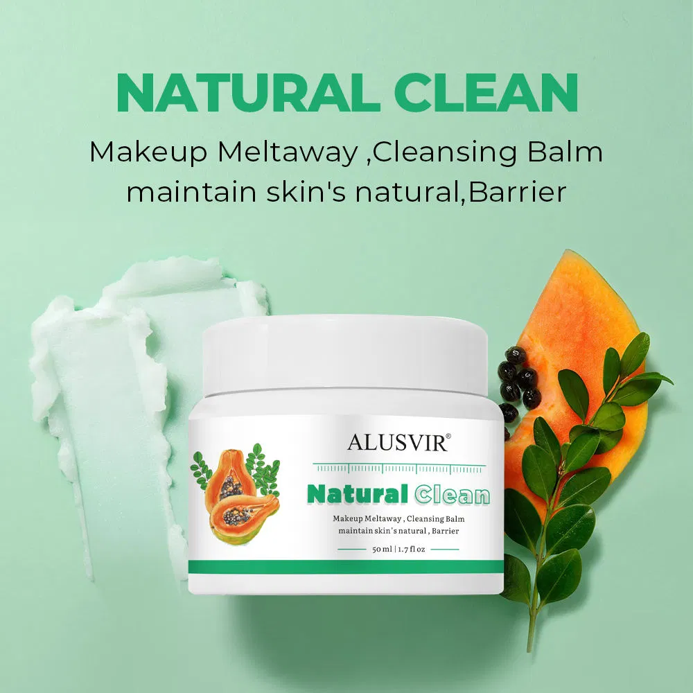 Organic Korean Face Eye Makeup Remover Cosmetic Facial Cleansing Balm
