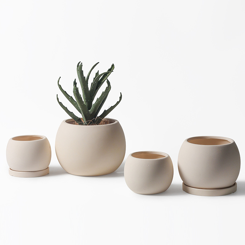 Керамический цветочный горшок в европейском стиле