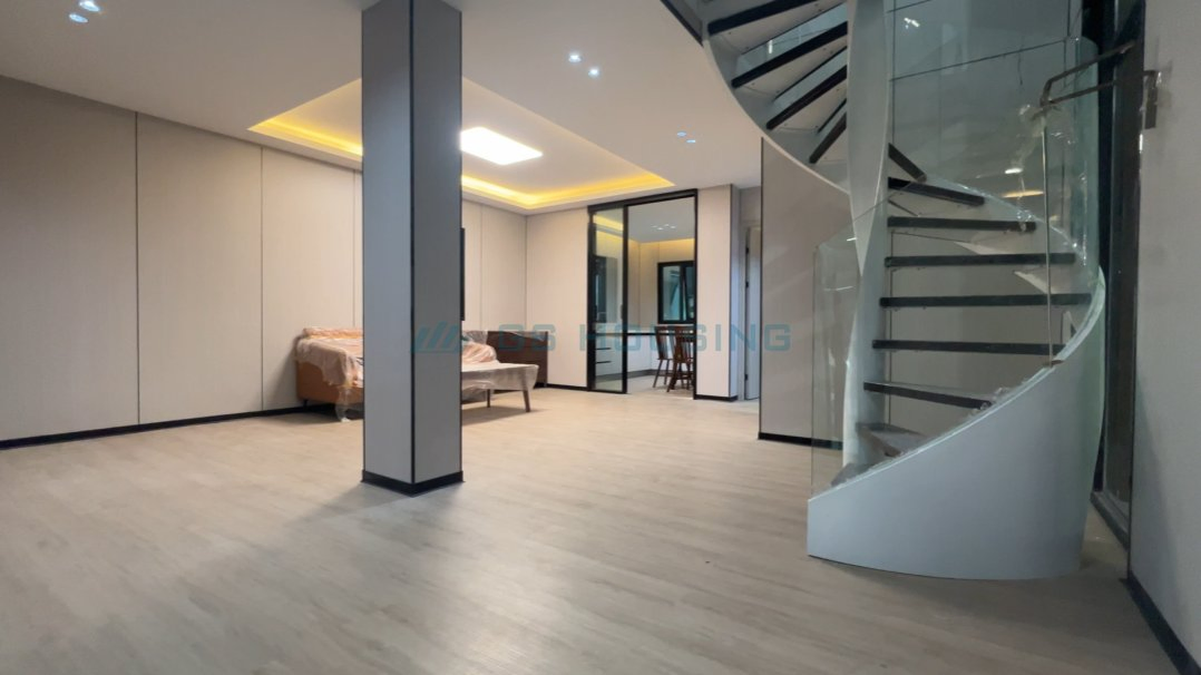 Three Bedrooms Two Bedrooms Prefabricated Tiny House Luxury Mobile House Prefab Light Steel Structure Modular Prefab Villa