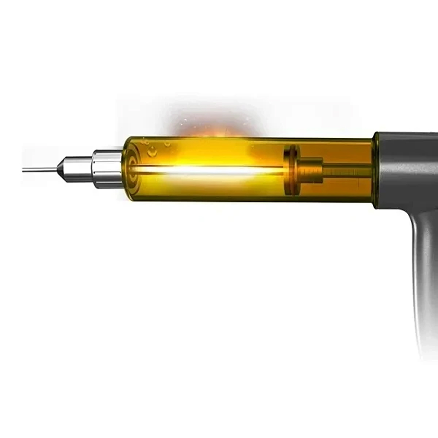 Adjustable Manual Oil Injection Gun with Constant Temperature / Portable All-Glass Oil Tank with Precision Heating Control