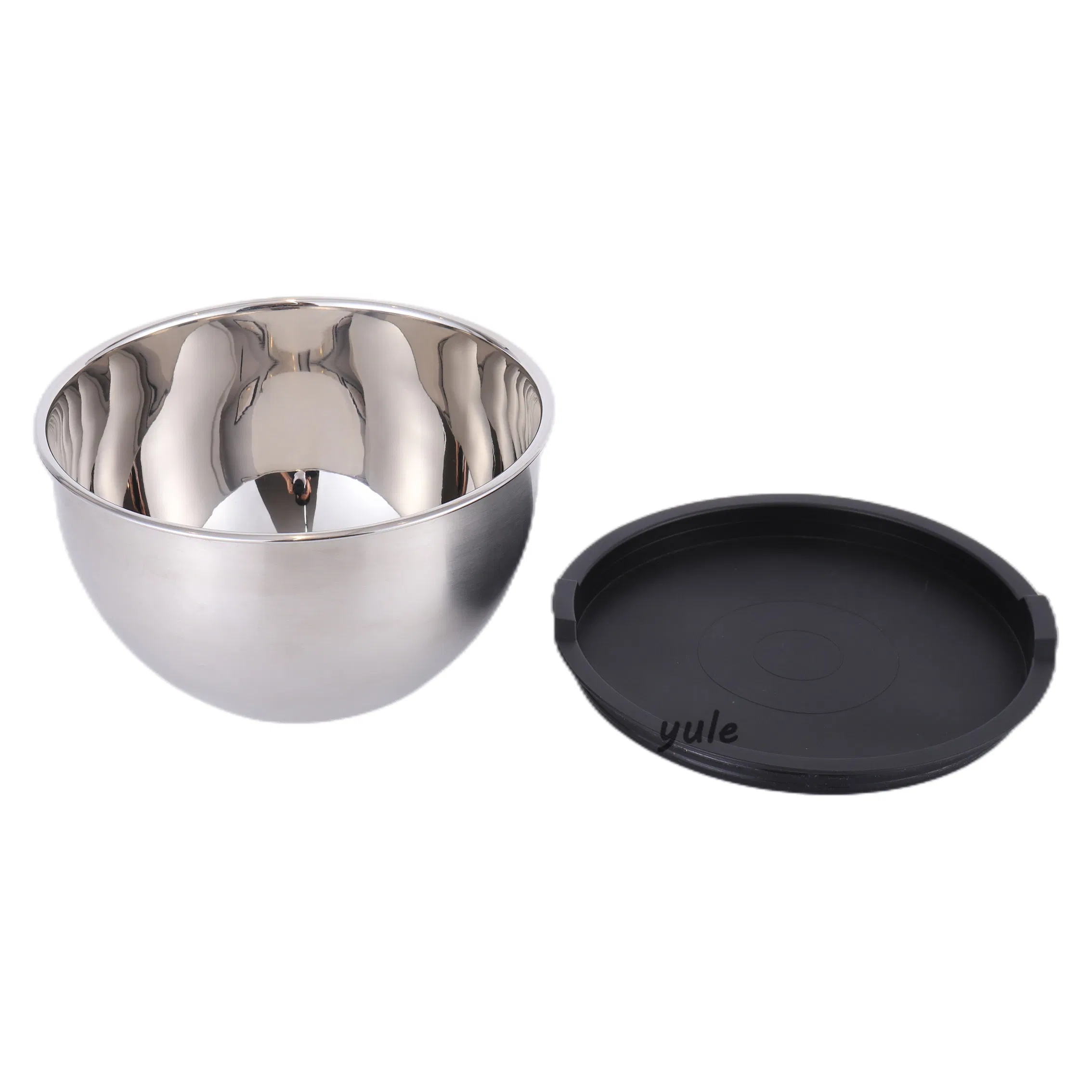 Best Selling Vegetable Food Serving Foldable Bowl Stainless Steel in Acciaio Inox Bol Colorful Coating France Mixing Bowl
