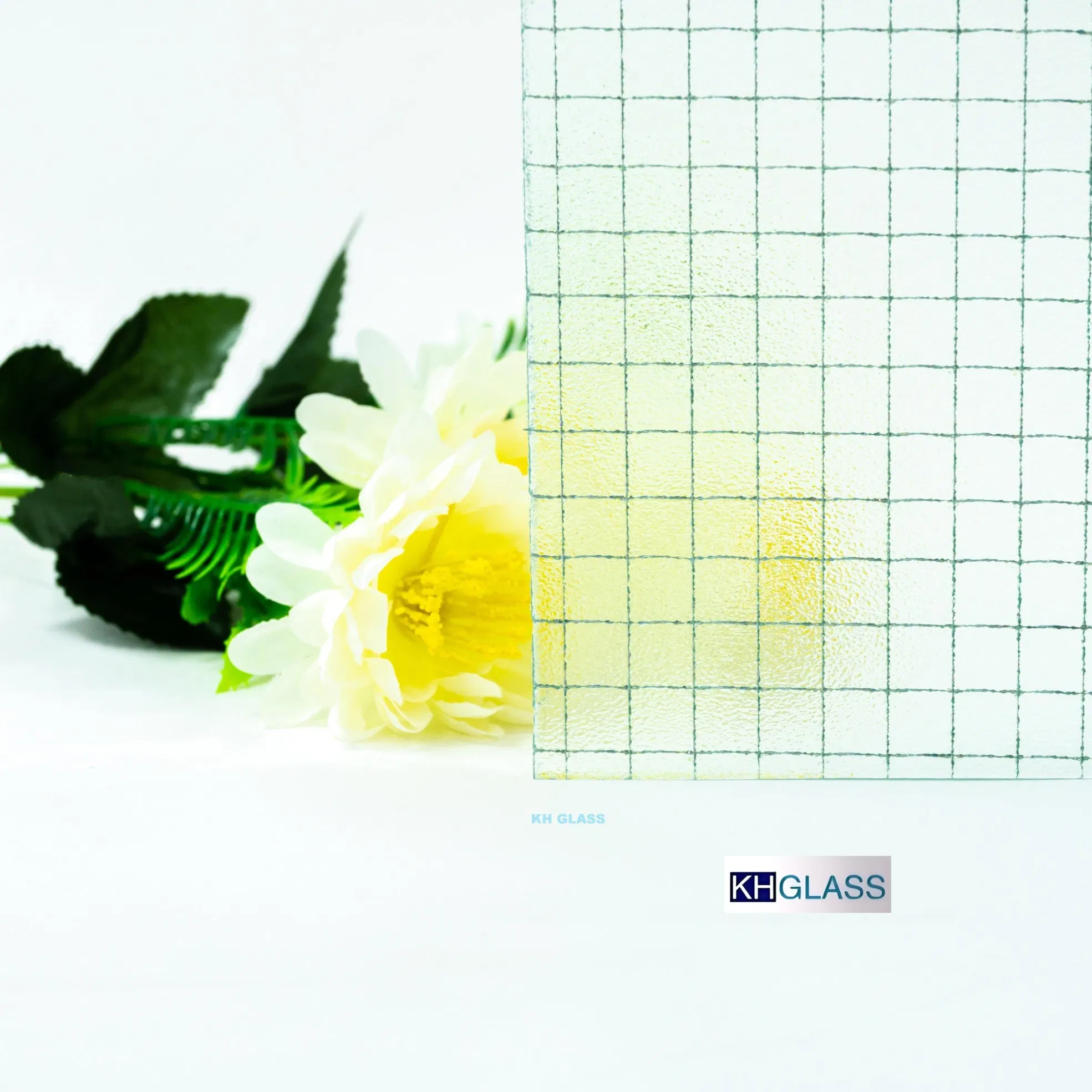 6mm Fire Resistance Clear Wired Glass for Elegant Room Dividers