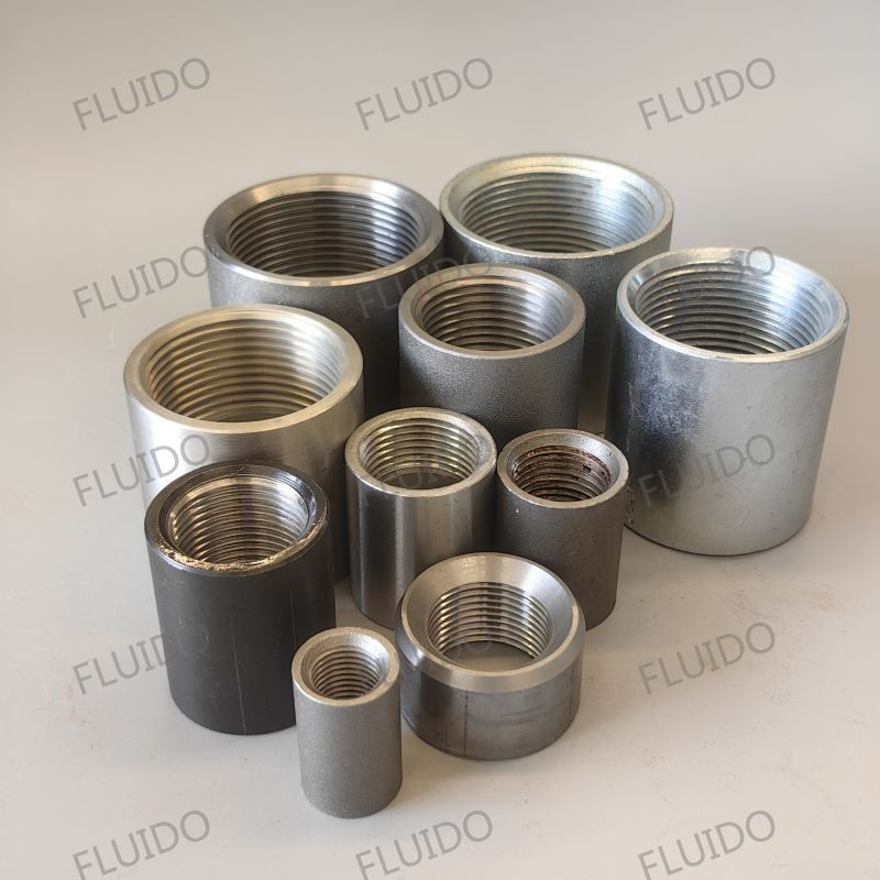 Manufacturer Carbon Steel Stainless Steel 304 316 Pipe Nipple Barrel Nipple Thread Pipe Fitting