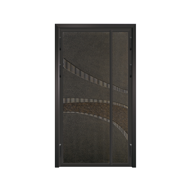 Jhr Fireproof Glass Entrance Doors French Door