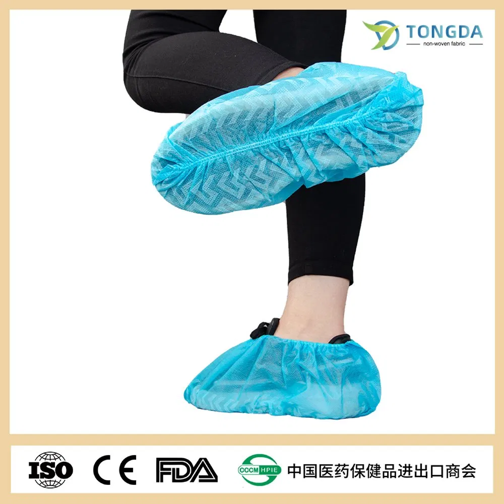 Competitive Price Cheap Nonwoven Antiskid Shoe Cover PP Non-Woven Foot shoe Cover