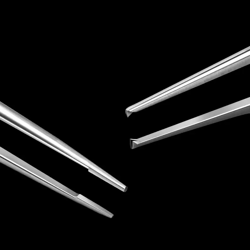 Ergonomic Non-Slip Grip High Precision Stainless Steel Plastic Surgery Forceps for Comfortable Surgical Use