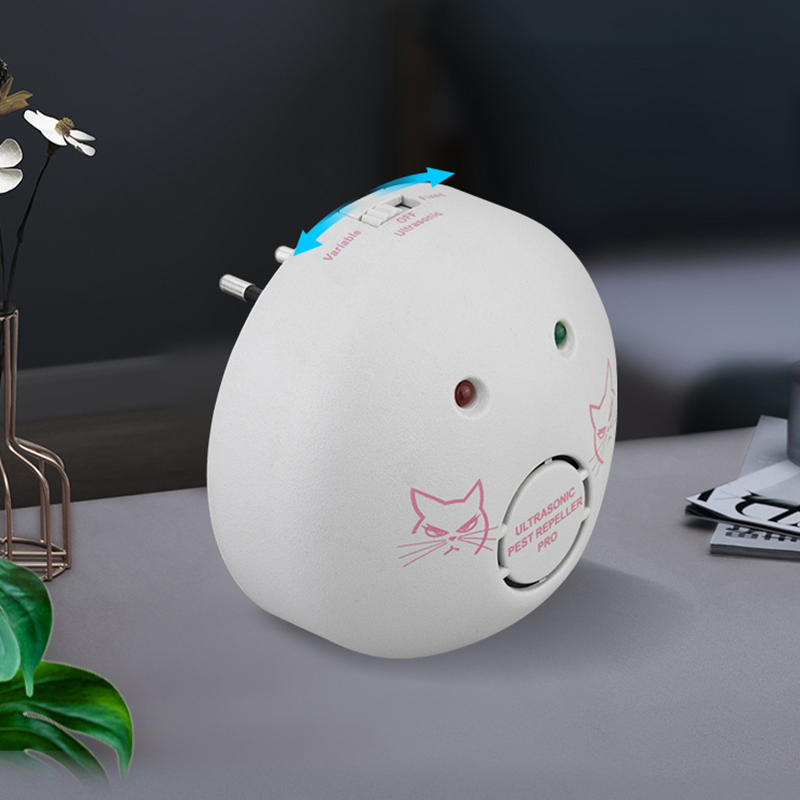 Humane Rat Repeller EU Electronic Home Use Ultrasonic Rodent Mouse Mice Repeller