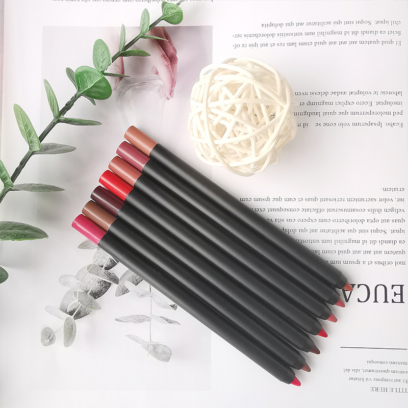 24 Colors Lip Liner Custom Waterproof Lip Makeup Wholesale Lipliner