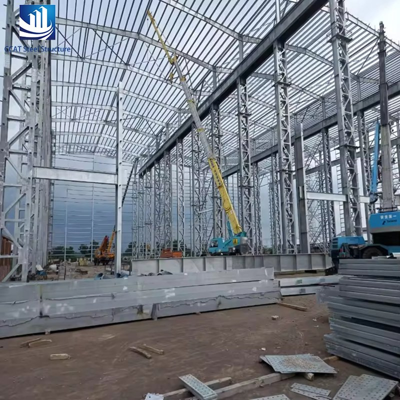Low Cost Industrial Shed Designs Prefabricated Steel Structure Warehouse