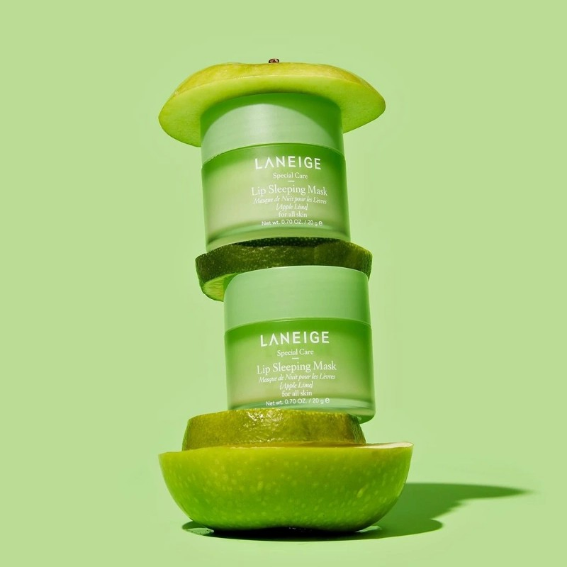 Customized Logo Fruits Moisturizer Hyaluronic Apple Lime Dry Lip Treatment Vegan Hydrating Overnight Lip Sleeping Mask