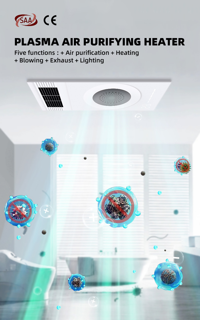 High-Quality Electric Ceiling Heater for Bathrooms - SAA Certified Australia