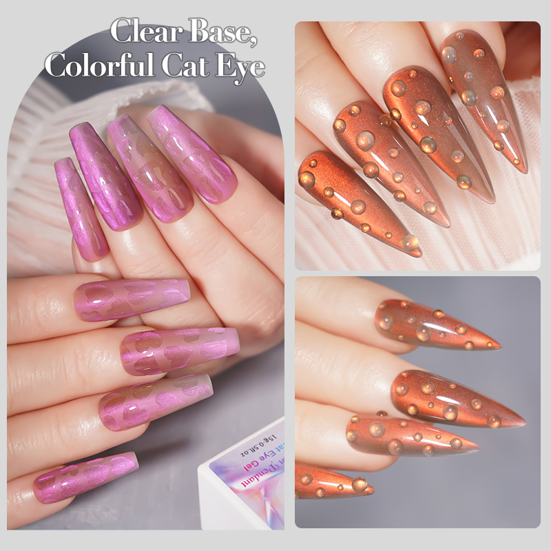 R S Nail New Trend 15g Angel Tears Cat Eye Gel Wholesales UV Gel Nail Glue Polish