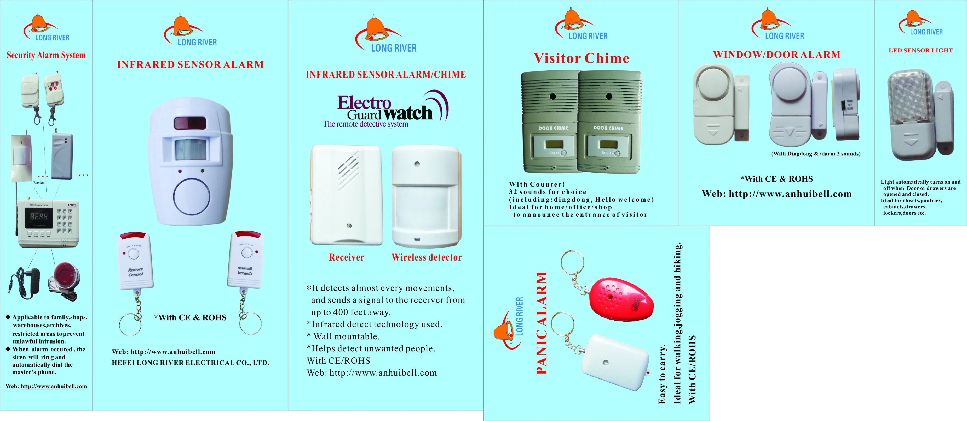 Best Selling Ranin Wireless Doorbell with Flashing Light